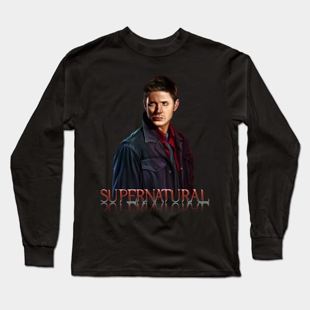 Dean Long Sleeve T-Shirt by mayyaflowers